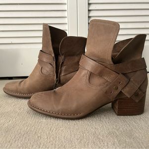 Leather UGG boots